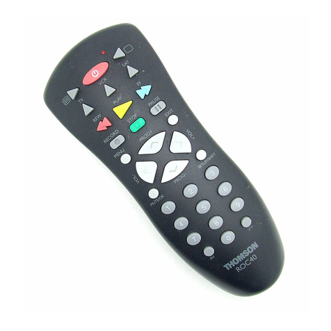 THOMSON ROC 40 User manual