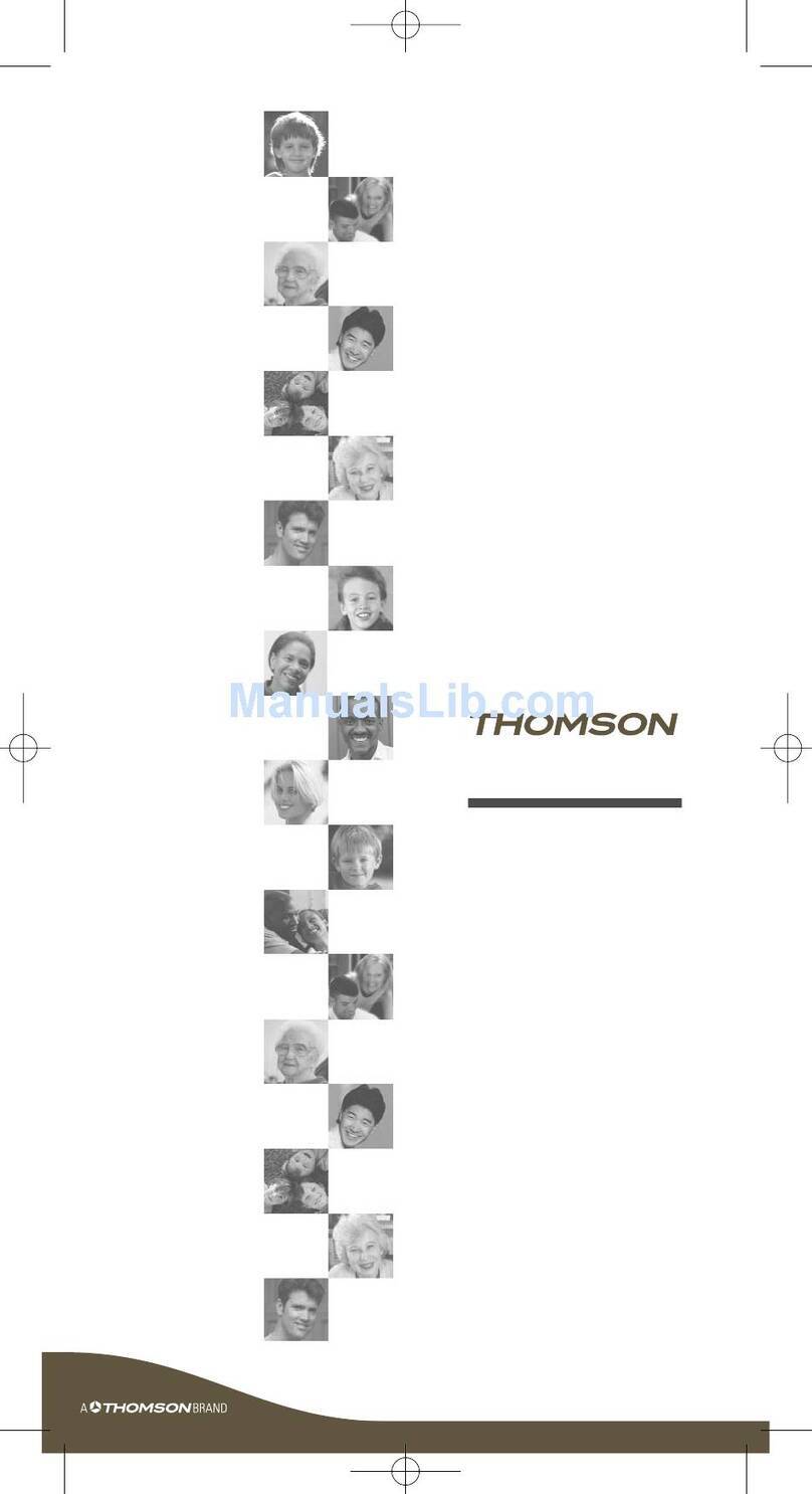 THOMSON ROC 4407 - COVER user manual