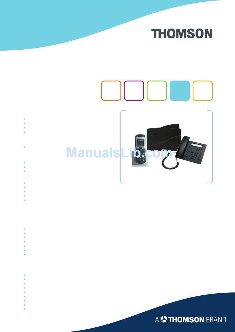 THOMSON SPEEDTOUCH D151 User manual