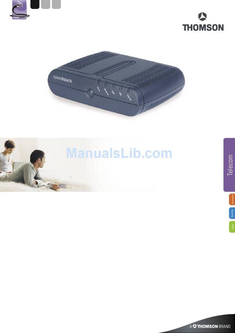 THOMSON SPEEDTOUCH 536I - V6 datasheet
