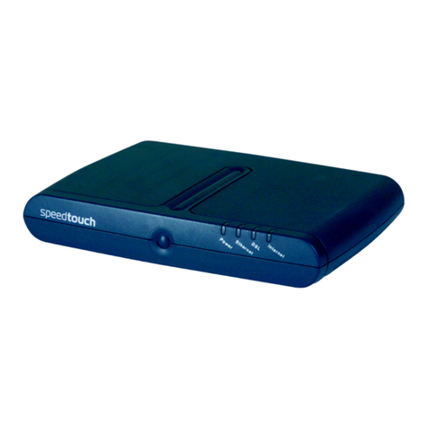 THOMSON SPEEDTOUCH 546 - VERSION 6 Installation and setup guide
