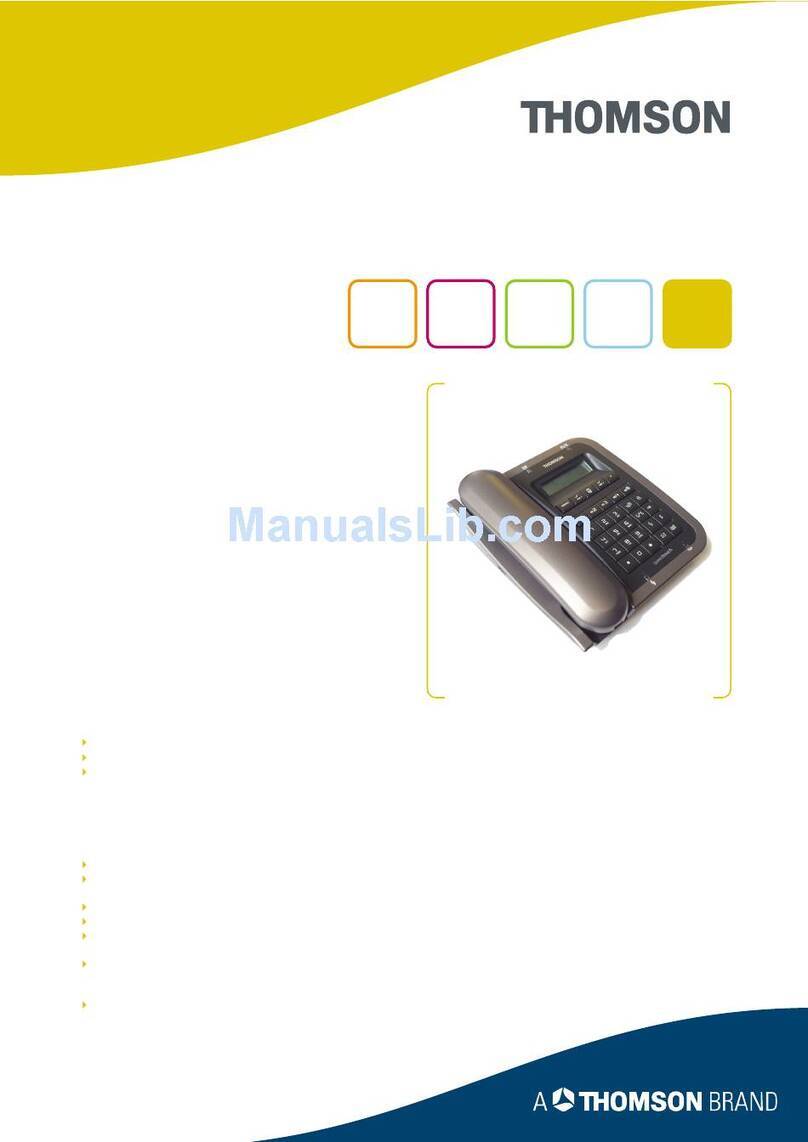 THOMSON SPEEDTOUCH 2020 datasheet