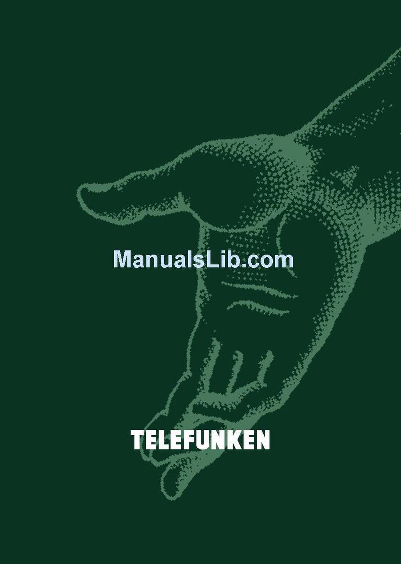 Telefunken S4400DM User manual