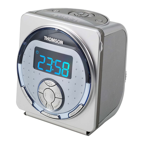 THOMSON RR540CD User manual THOMSON RR540CD User manual