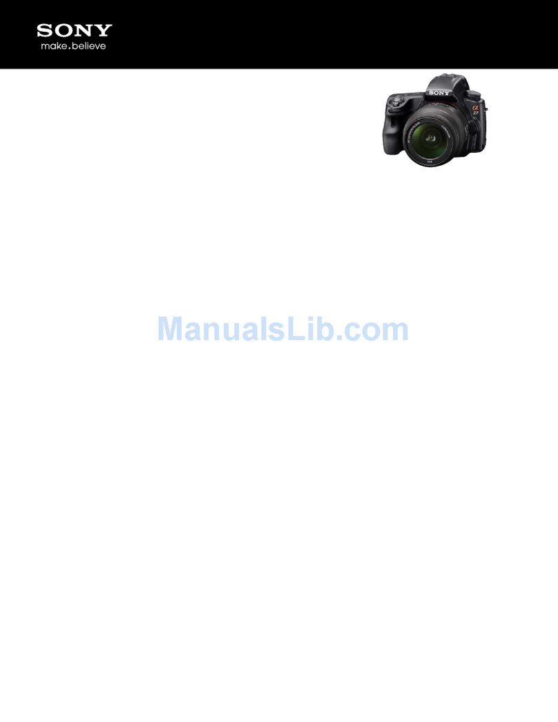 Sony Alpha SLT-A37K User manual