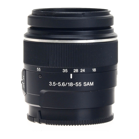 Sony SAL-1855/BQ User manual
