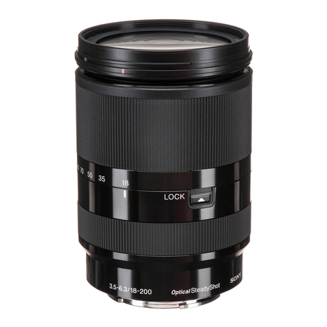 Sony SEL-18200LE User manual