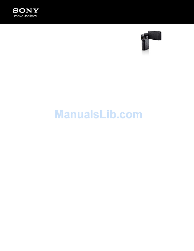 Sony HDR-GW77V/B Specifications
