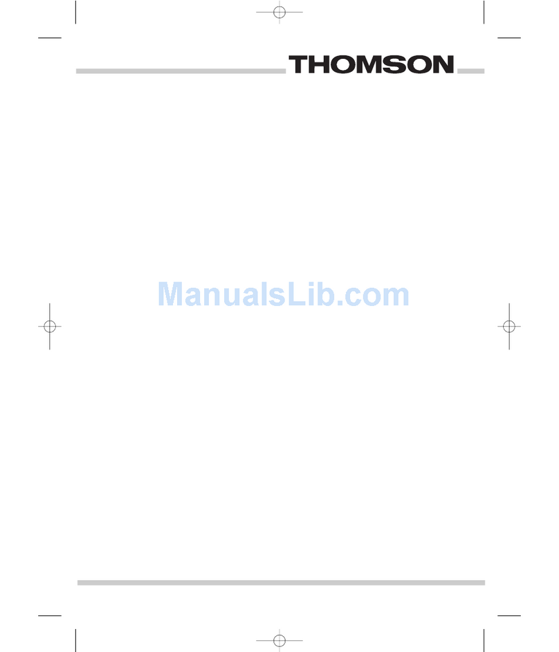 THOMSON BOT63PXD user guide