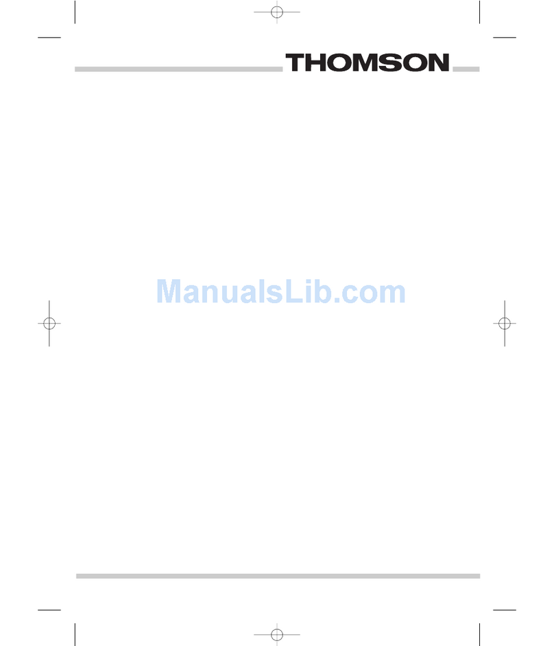 THOMSON BOT68MXD User manual