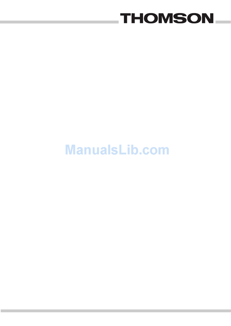 THOMSON BOT61MXD Instruction Manual
