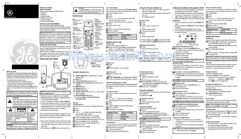 GE AU27850 User manual