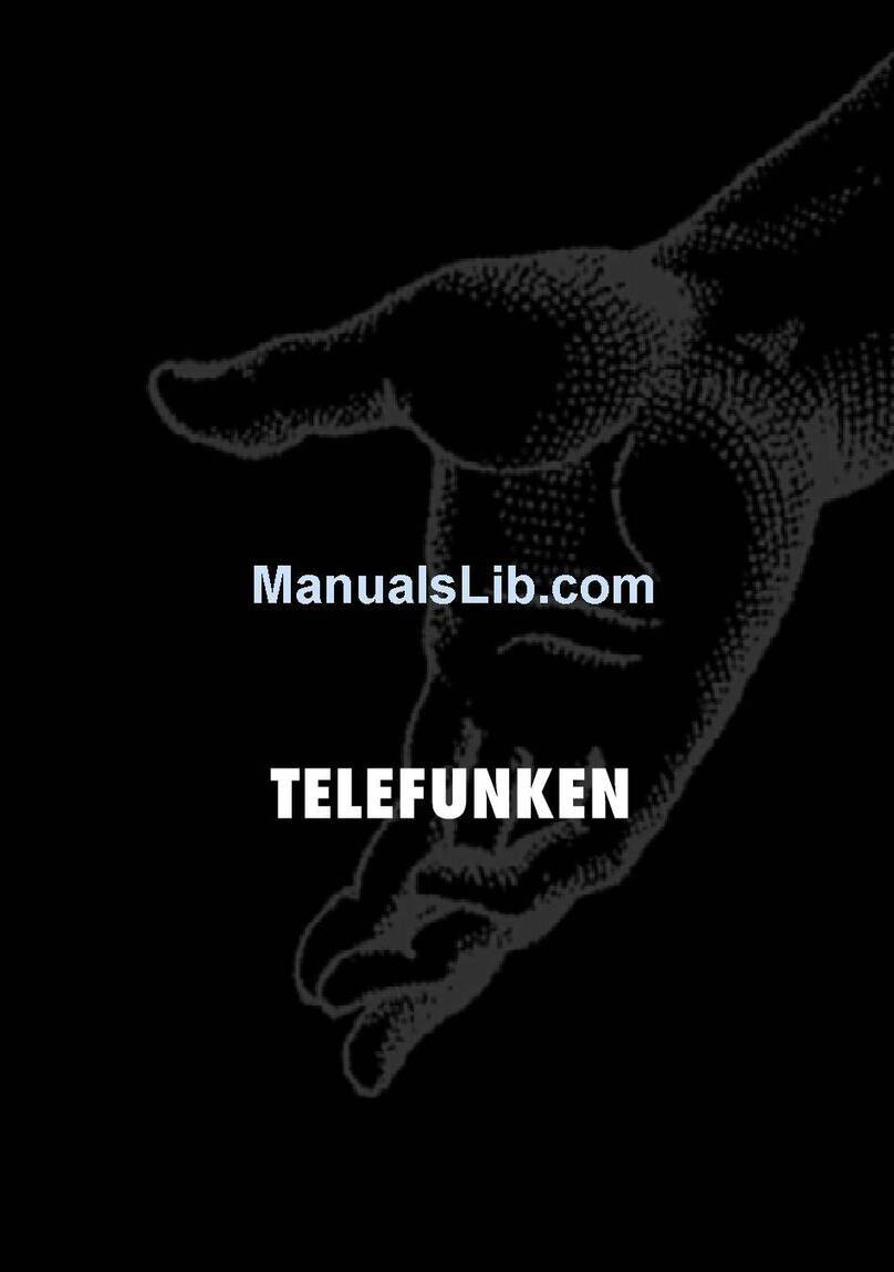 Telefunken DF421C User manual