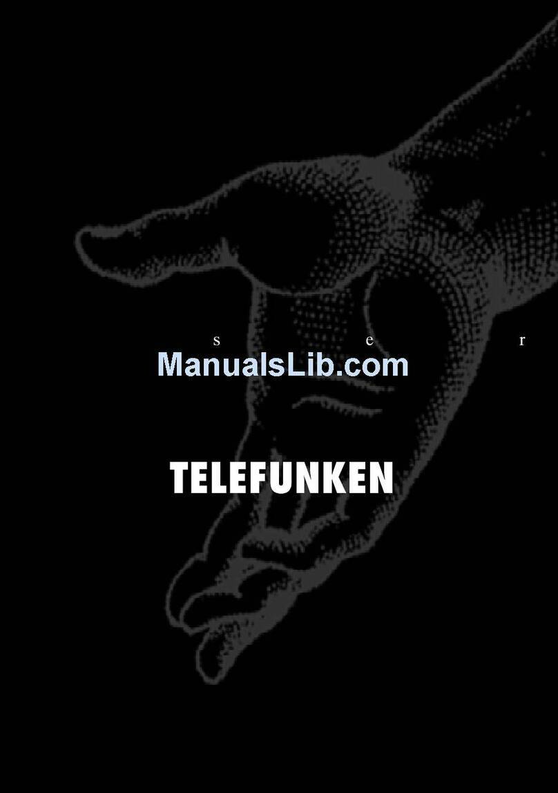 Telefunken DF321C User manual