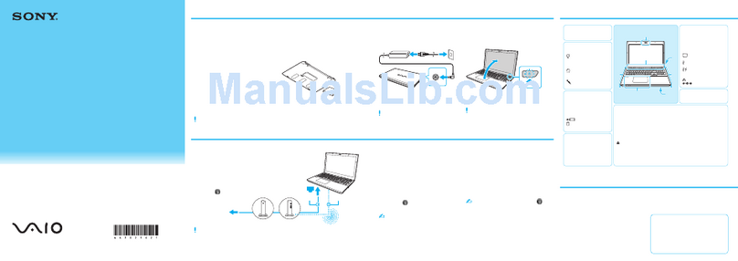 Sony VAIO SVS131 Series quick start guide