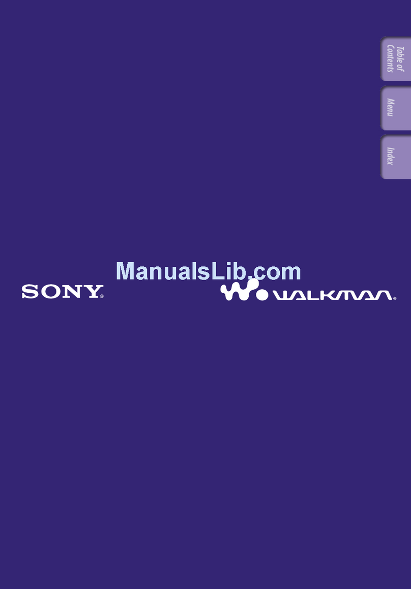 Sony NWZ-A728PNKBB Operation guide