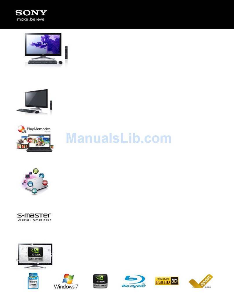 Sony VAIO SVL24118FXB User manual