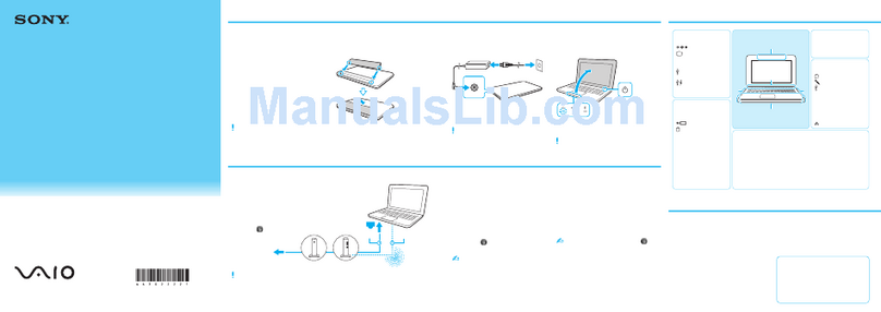 Sony VAIO SVE11113FXB User manual