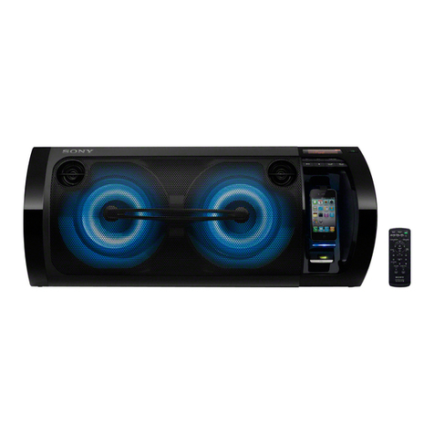 Sony RDH-GTK33iP User manual