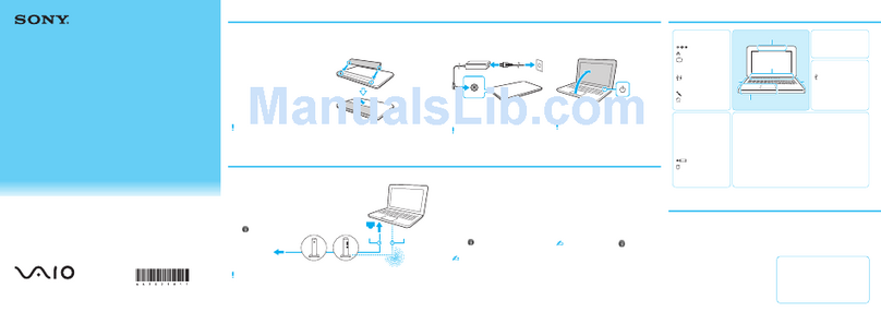 Sony VAIO SVE14112FXB User manual