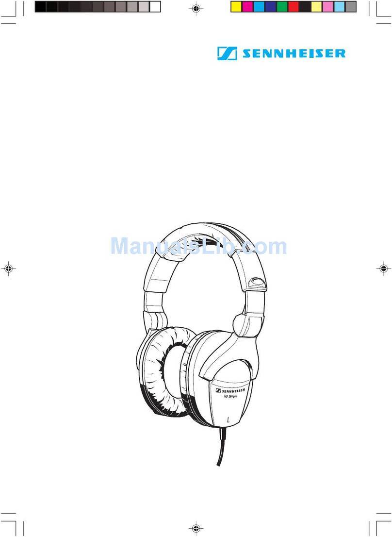 Sennheiser HD 280-13 User manual