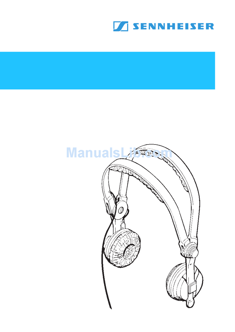 Sennheiser HD 25 Instructions for use