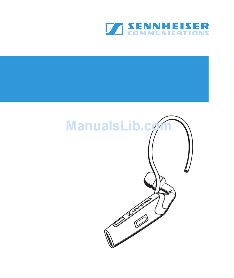 Sennheiser FLX 70 instruction manual