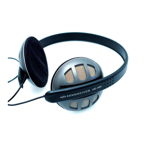 Sennheiser HD 480 CLASSIC II manual