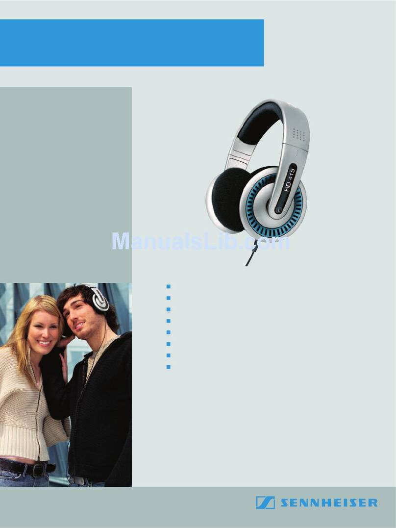 Sennheiser HD 415 datasheet