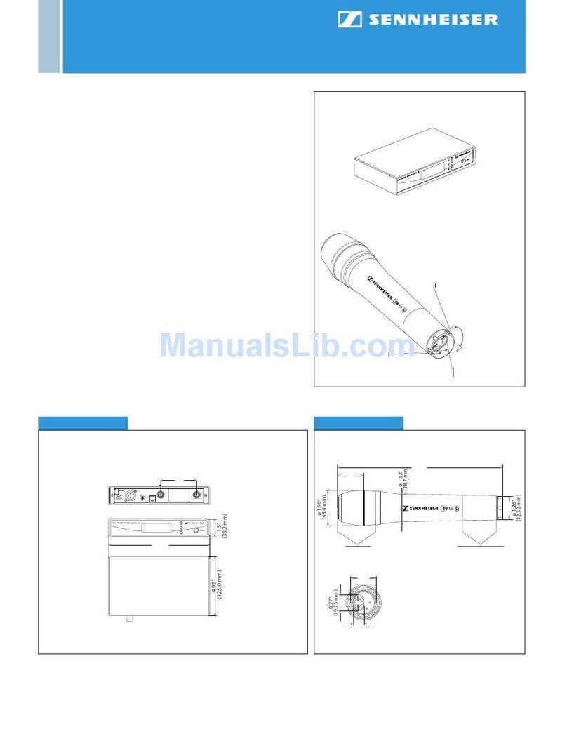 Sennheiser EW 135 G2 User manual
