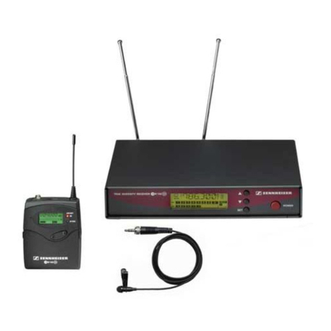 Sennheiser EW 112 G2 User manual Sennheiser EW 112 G2 User manual