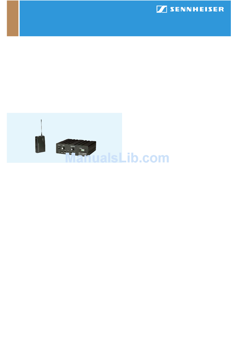 Sennheiser EMP 2015 Dimensions