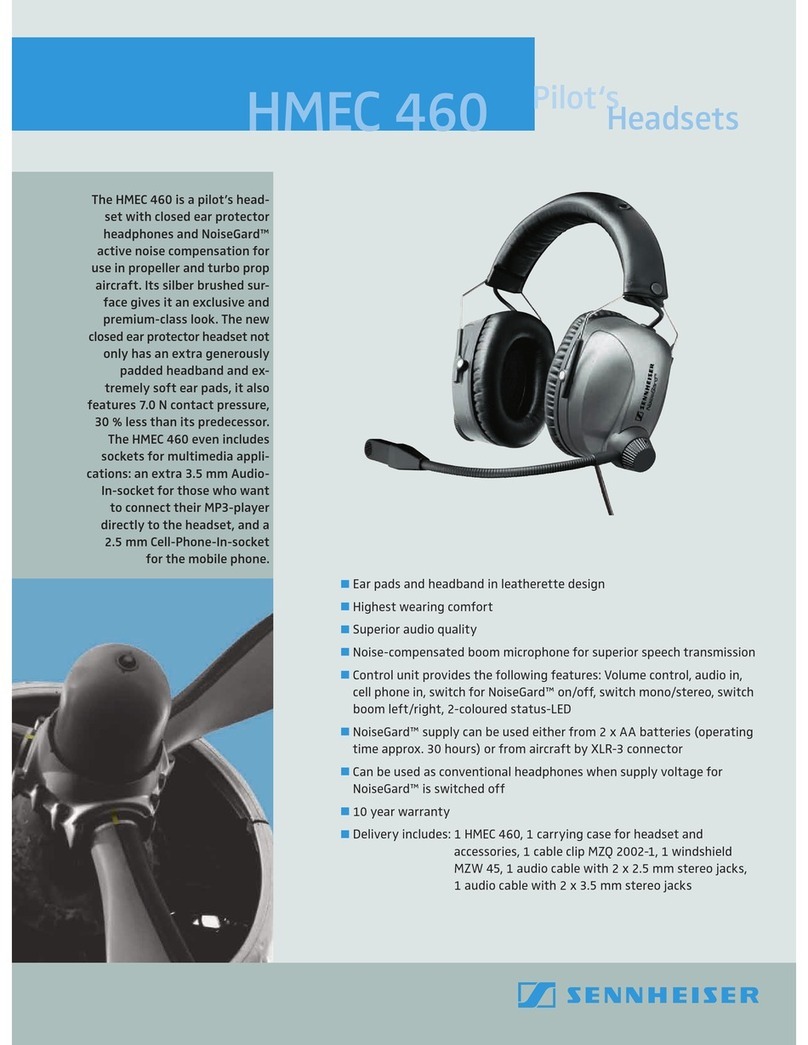 Sennheiser HMEC 460 Specifications