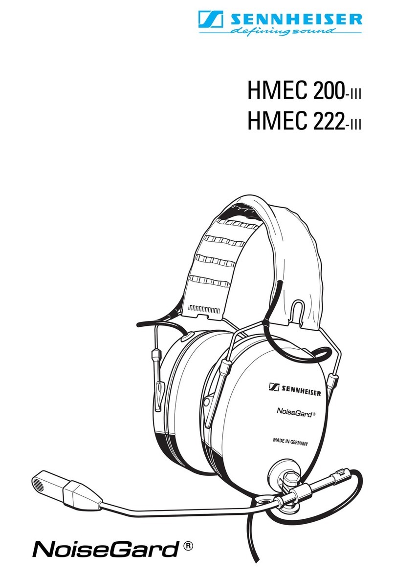 Sennheiser HMEC 200-III manual