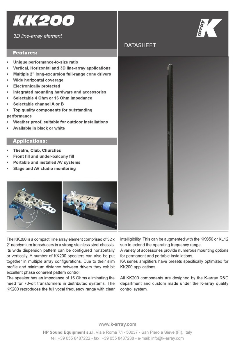 K-array KK 200 User manual
