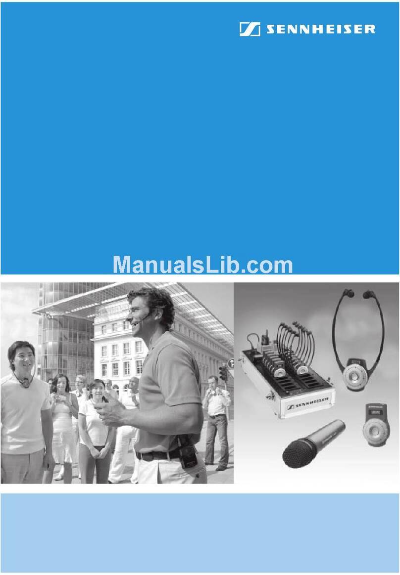 Sennheiser HD-E2020-D instruction manual