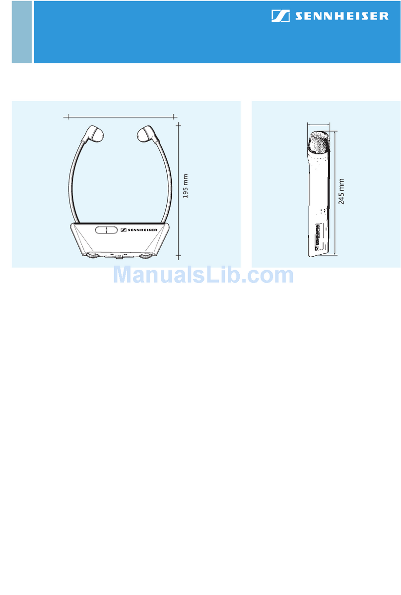 Sennheiser HDE 1030 - datasheet