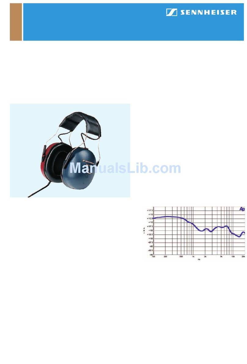 Sennheiser HDA 200 datasheet