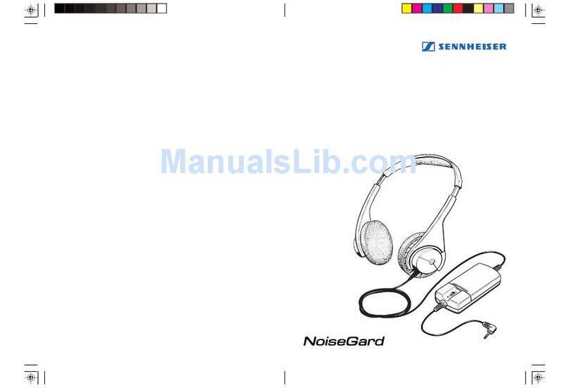 Sennheiser HDC 451 User manual