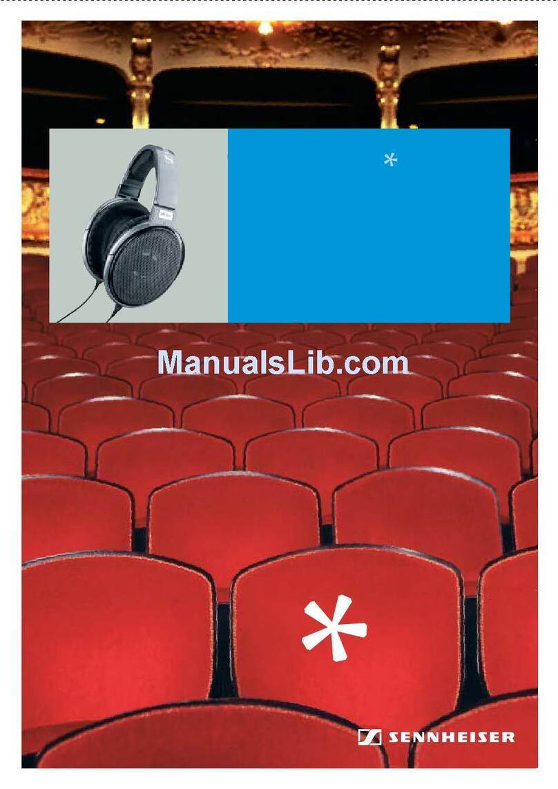 Sennheiser HD 650 User manual