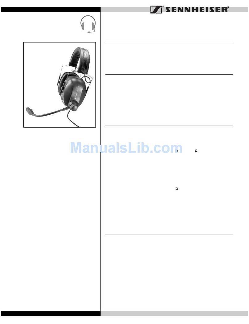 Sennheiser HME 120 features and benefits