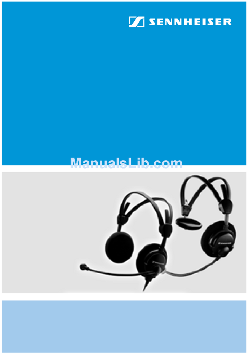 Sennheiser HMD 46 User manual