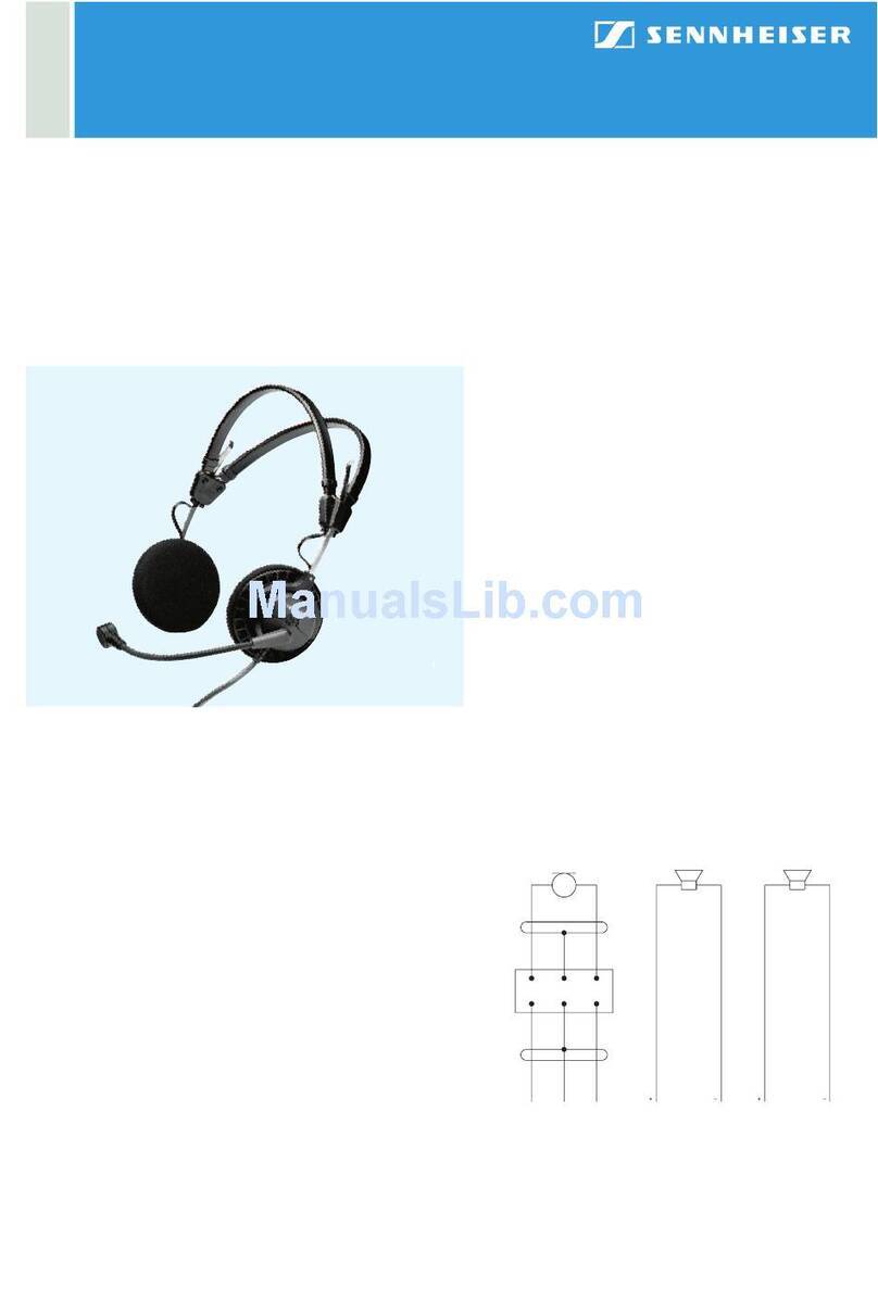 Sennheiser HMD 45-6 Product sheet