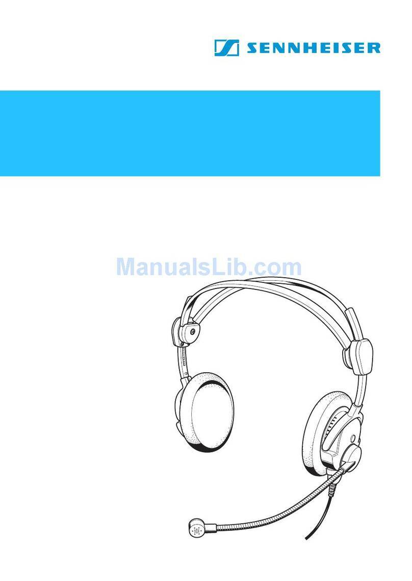 Sennheiser HMD 46 - ANNEXE 863 User manual