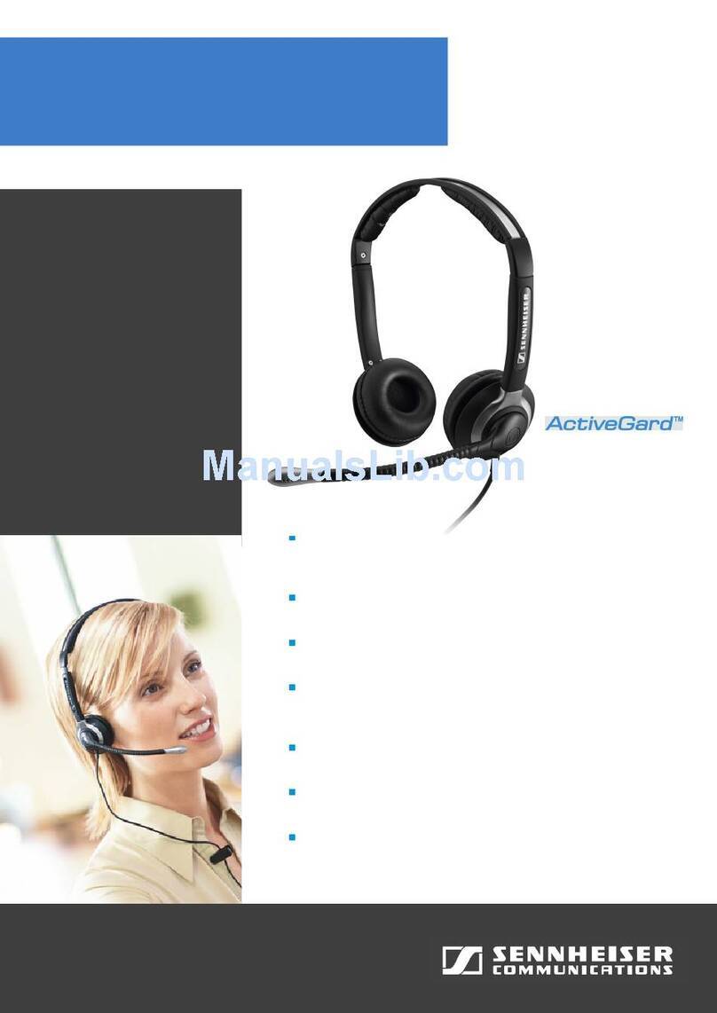 Sennheiser CC 550 IP User manual