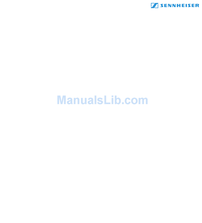 Sennheiser EK 100 G3 manual