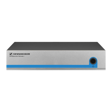 Sennheiser ASA 1 - 01-09 User manual