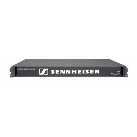 Sennheiser ASA 3000 - ANNEXE 89 User manual