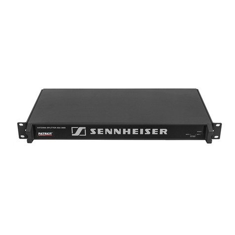 Sennheiser ASA 3000 User manual