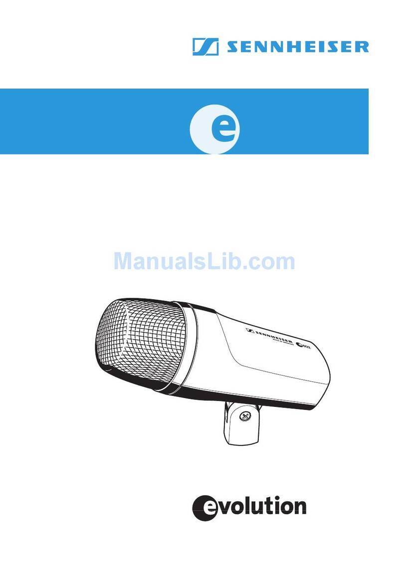 Sennheiser Evolution E 602 Instructions for use